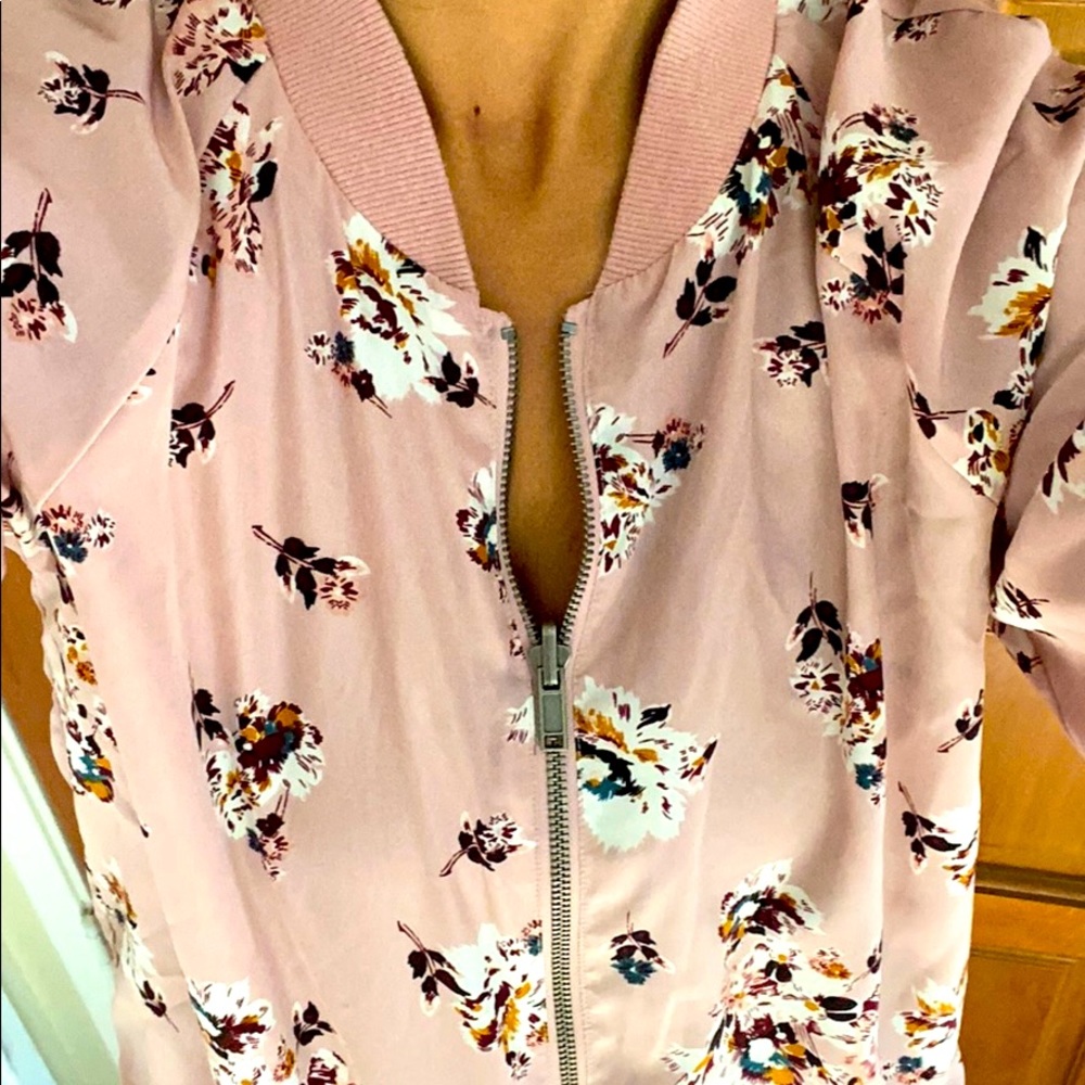 Pink Bomber Jacket